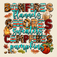 Bonfires Flannels Smores Premium Tee | Teevron