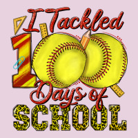 I Tackled 100days Of School Softball Ladies Tee | Teevron