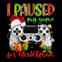 I Paused My Game For Christmas Zipper Hoodie | Teevron