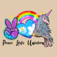 Peace Love Unicorn Heavyweight Sweatshirt | Teevron