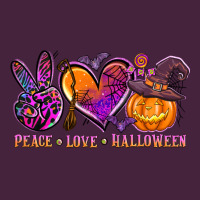 Peace Love Halloween Premium Tee | Teevron