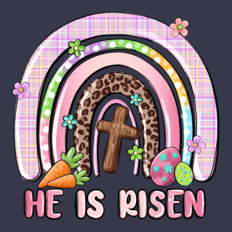 He Is Risen Easter Rainbow Long Sleeve Tee by MaliasSmallBusiness | Teevron
