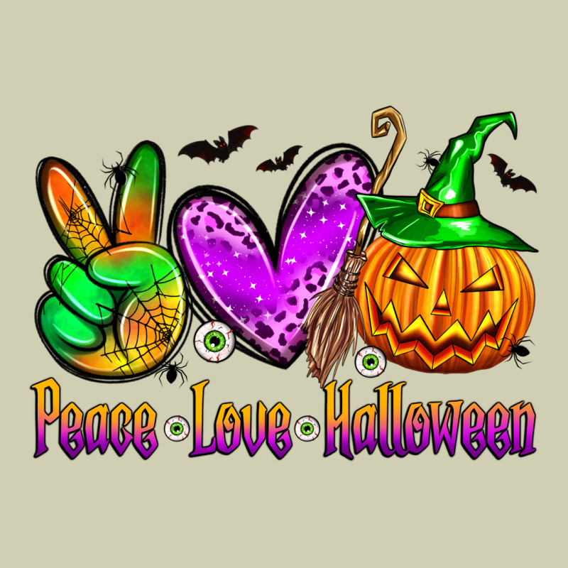 Peace Love Halloween Heavy Core Tee by Zillion Design Studio | Teevron