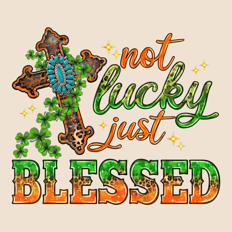 Not Lucky Just Blessed With Cross St. Patricks Day Urban Hoodie by HowdyJamesFarm | Teevron
