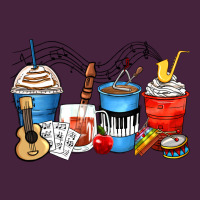 Music Teacher Coffee Cups Premium Tee | Teevron