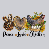 Western Peace Love Chickens Heavyweight Sweatshirt | Teevron