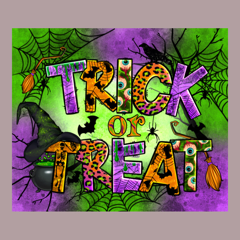Trick Or Treat Mouse Pad Vintage Hoodie by BundleAndBundleShop | Teevron