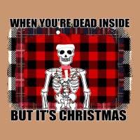 When You Re Dead Inside But It Christmas Skeleton Heavyweight Hoodie | Teevron