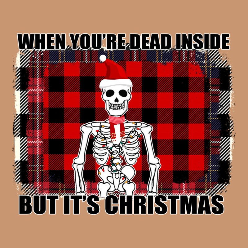 When You Re Dead Inside But It Christmas Skeleton Heavyweight Hoodie by Bettercallsaul | Teevron