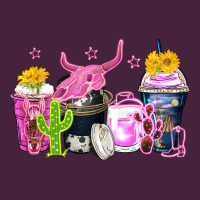 Neon Western Coffee Cups Premium Tee | Teevron