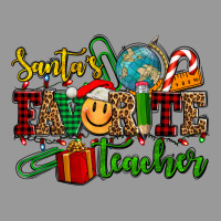 Santa's Favorite Teacher Vintage Hoodie | Teevron