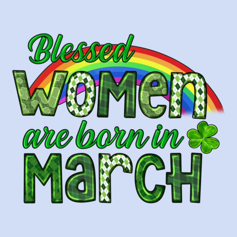 Blessed Women Are Born In March Urban Hoodie by CowGirlArtShop | Teevron