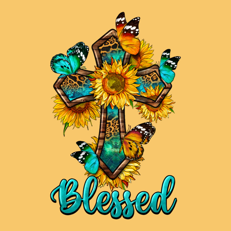 Cross With Butterfly Blessed Vintage Hoodie by BundleAndBundleShop | Teevron