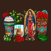 Lady Of Guadalupe Coffee Cups Heavy Core Tee | Teevron