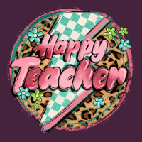 Happy Teacher Lighting Bolt Long Sleeve Tee | Teevron