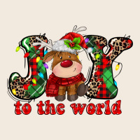 Joy To The World Christmas Deer Zipper Hoodie | Teevron