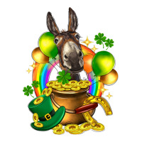 St. Patrick's Donkey with balloon | Teevron