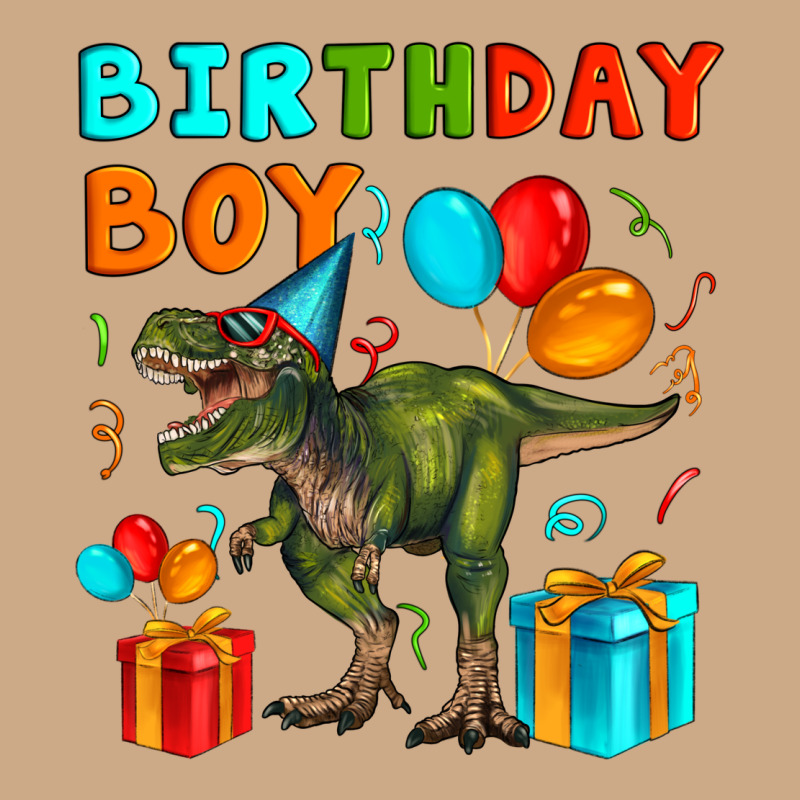 Birthday Boy T Rex Vintage Hoodie by Artiststas | Teevron