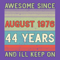 Awesome Since August 1976 44 Years And I Ll Keep On Premium Sweatshirt | Teevron
