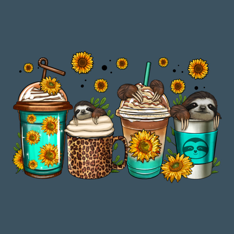 Sloth Coffee Cups Urban Heavy Tee by Jasminsmagicworld | Teevron