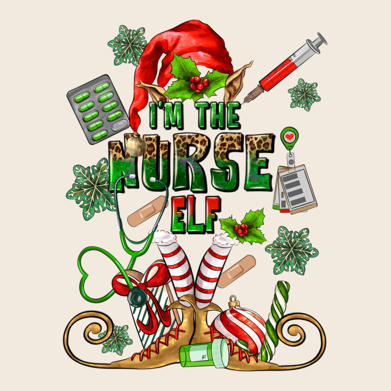 Im The Nurse Elf Zipper Hoodie by MaliasSmallBusiness | Teevron