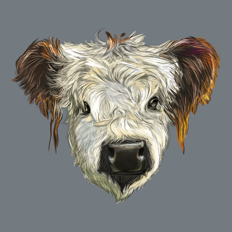 White Calf Scottish Heavyweight Sweatshirt by BarkalooDesign | Teevron