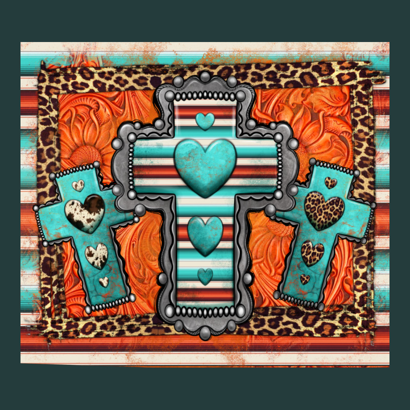 Turquoise Gemstone Crosses Classic Tee by Jasminsmagicworld | Teevron