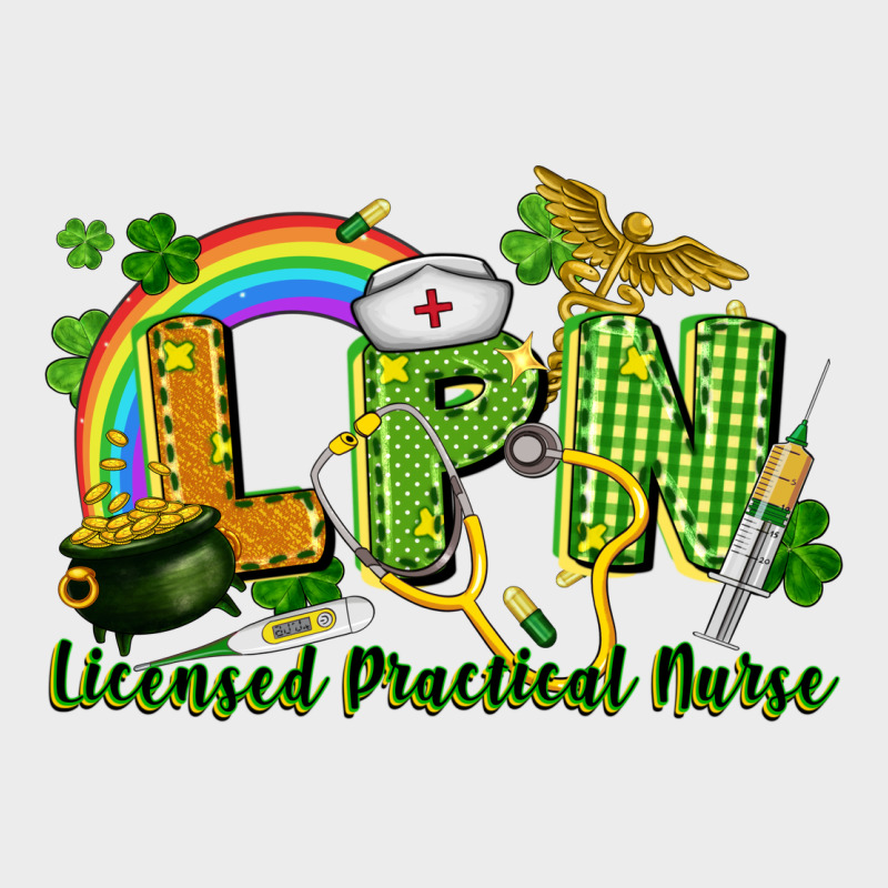 Lpn Licensed Practical Nurse St. Patrick's Day Urban Hoodie by CowGirlArtShop | Teevron