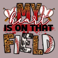 My Heart Is On That Field Baseball Vintage Hoodie | Teevron