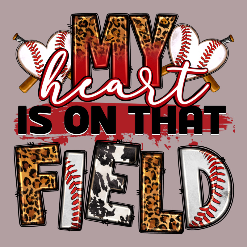 My Heart Is On That Field Baseball Vintage Hoodie by RanaPortraitStore | Teevron