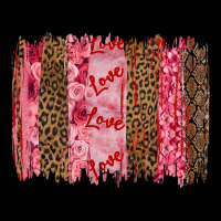 Valentine's Day Love Brushstrokes Ladies Tee | Teevron