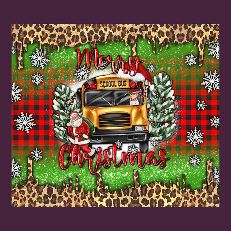 Christmas School Bus Premium Tee by texasbilliewilder | Teevron