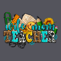 Wife Mom Teacher With Sunflowers Vintage Hoodie | Teevron