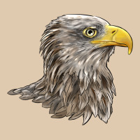 American White Sea Eagle Head Heavyweight Sweatshirt | Teevron