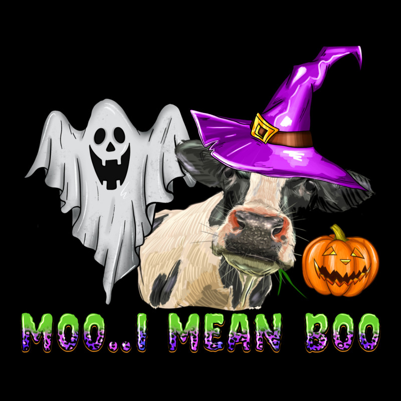 Moo I Mean Boo Ladies Tee by Zillion Design Studio | Teevron