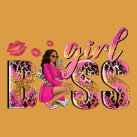 Girl Boss Afro Black Woman Urban Heavy Tee | Teevron