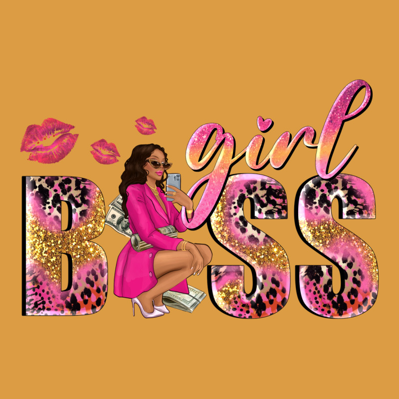 Girl Boss Afro Black Woman Urban Heavy Tee by NancyCooperArtShop | Teevron