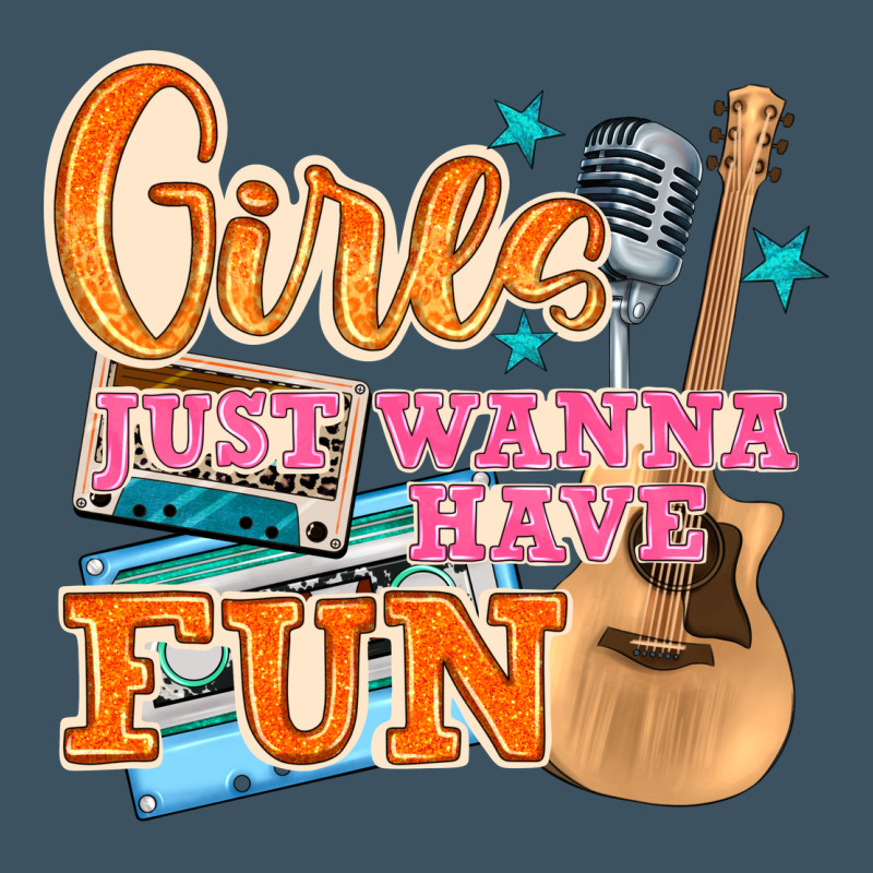 Girls Just Wanna Have Fun Urban Heavy Tee by NancyCooperArtShop | Teevron