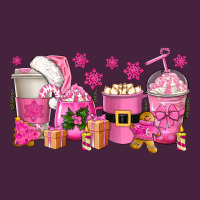 Pink Christmas Coffee Cups Premium Tee | Teevron
