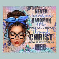 Never Underestimate A Woman Who Does All Things Th Heavy Core Tee | Teevron