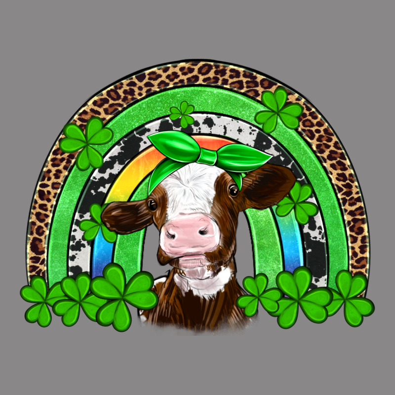 St Patricks Cow Rainbow Vintage Tee by Artiststas | Teevron
