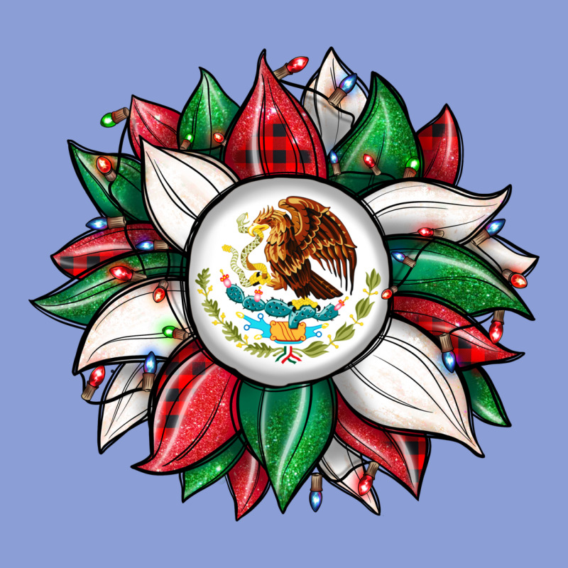 Christmas Sunflower Mexican Flag Long Sleeve Tee by JahusDesignShop | Teevron