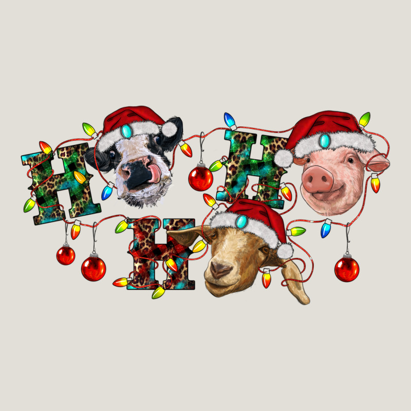 Hohoho Farm Animals Heavy Core Tee by RanaPortraitStore | Teevron