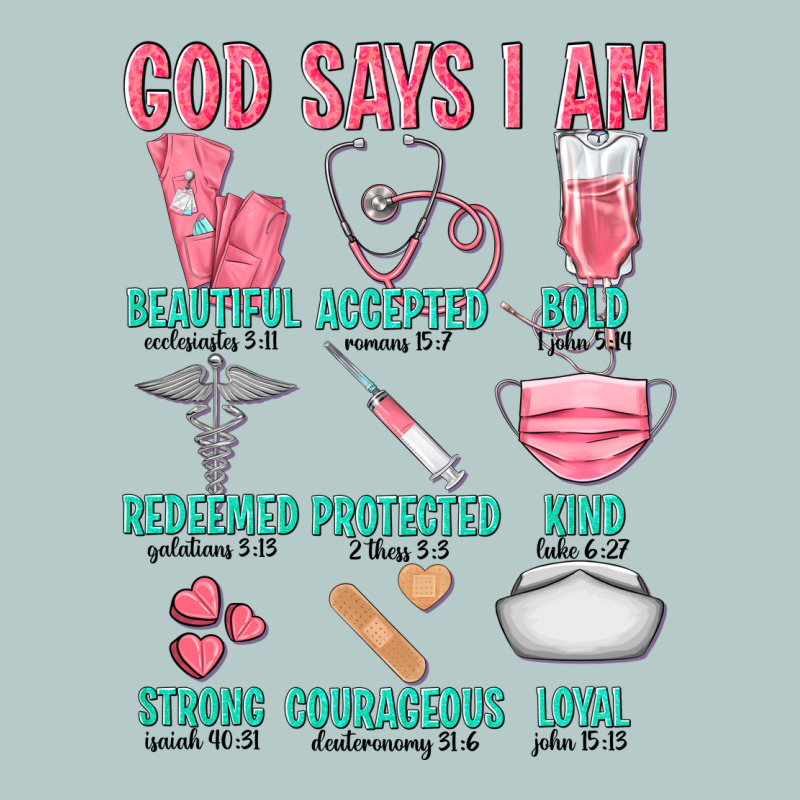 God Says I Am Heavy Core Tee by texasbilliewilder | Teevron