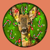 Red Brocket Deer Christmas Classic Tee | Teevron