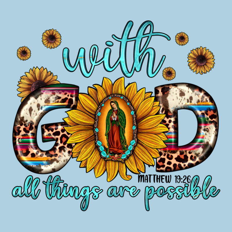 With God All Things Are Possible Matthew 19 26 Premium Hoodie by JahusDesignShop | Teevron