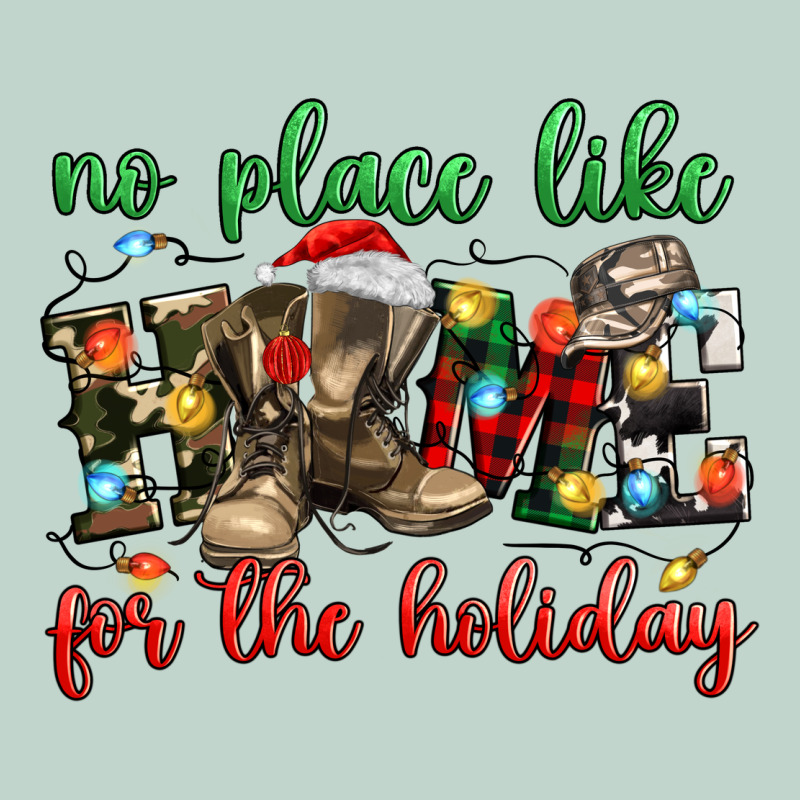 No Place Like For The Holiday Zipper Hoodie by MaliasSmallBusiness | Teevron