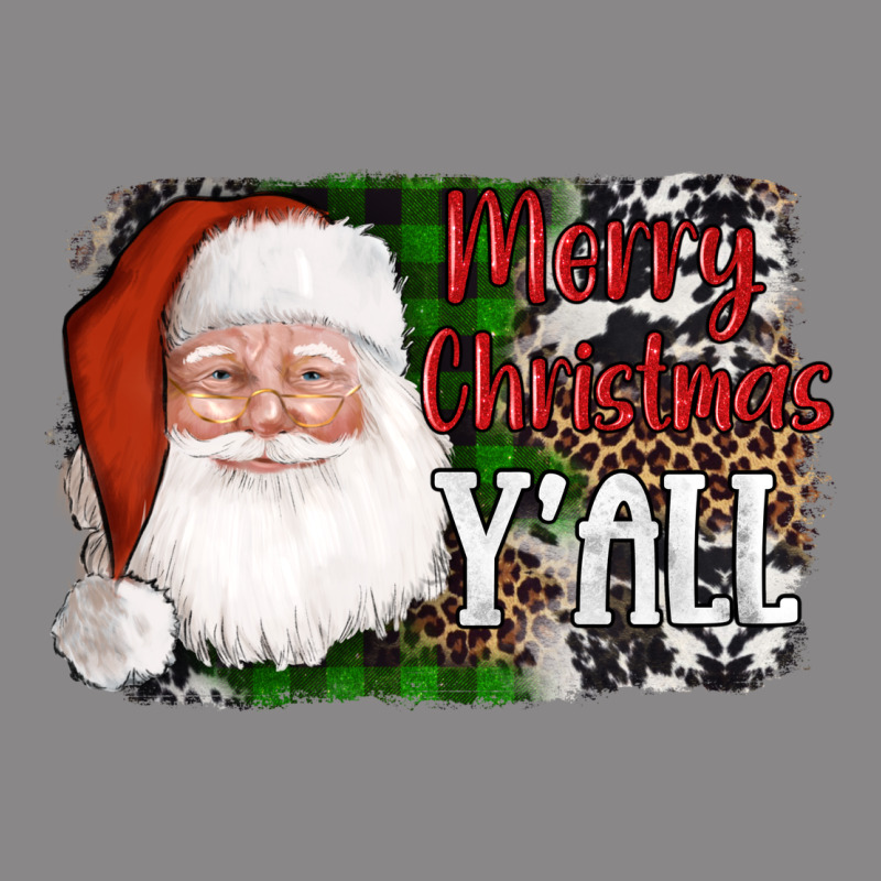 Santa Merry Christmas Y'all Vintage Tee by AdoDesignShop | Teevron
