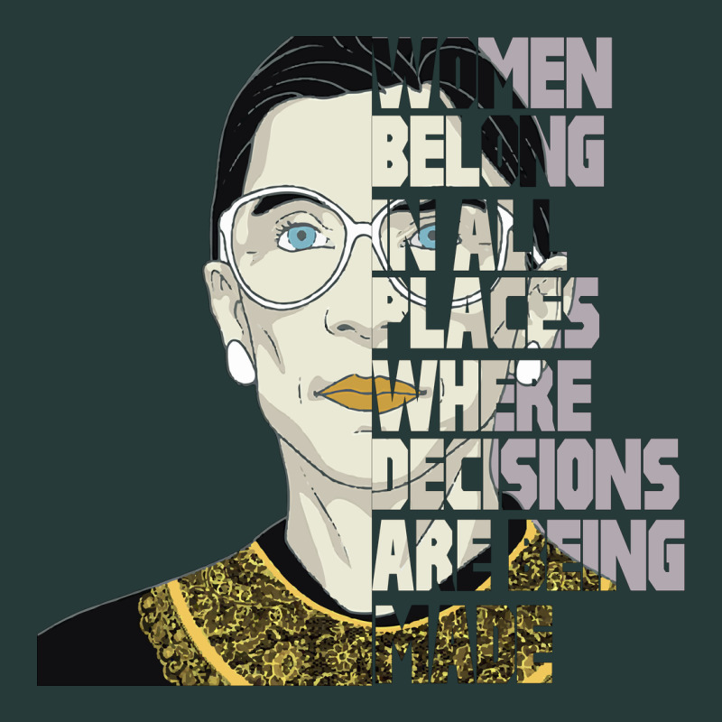 Rbg Ruth Bader Ginsburg Women Belong In All Places Premium Sweatshirt by Bettercallsaul | Teevron
