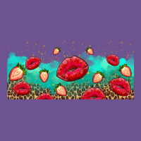 Lips And Strawberries Vintage Tee | Teevron